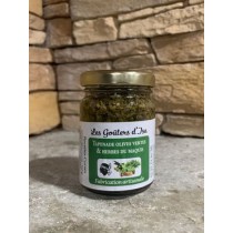 Tapenade olives vertes et herbes du maquis 100g